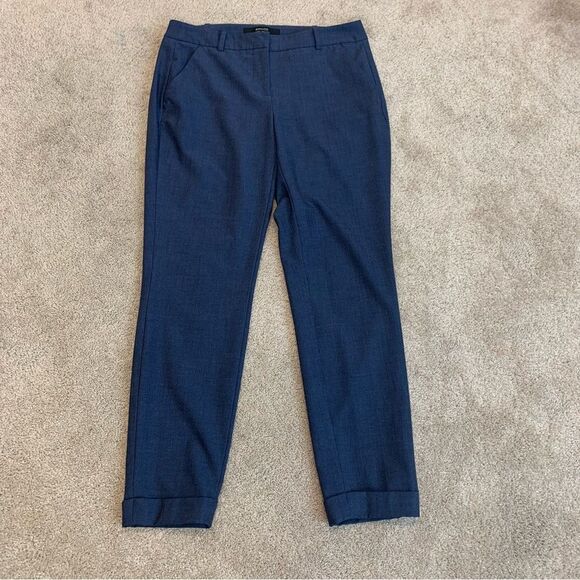 Rw and Co. blue suiting ankle slim pants Sz 6 - Picture 2 of 10